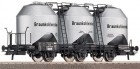 47318 Roco Storage bin Coal-Dust car of "Neurath Union"